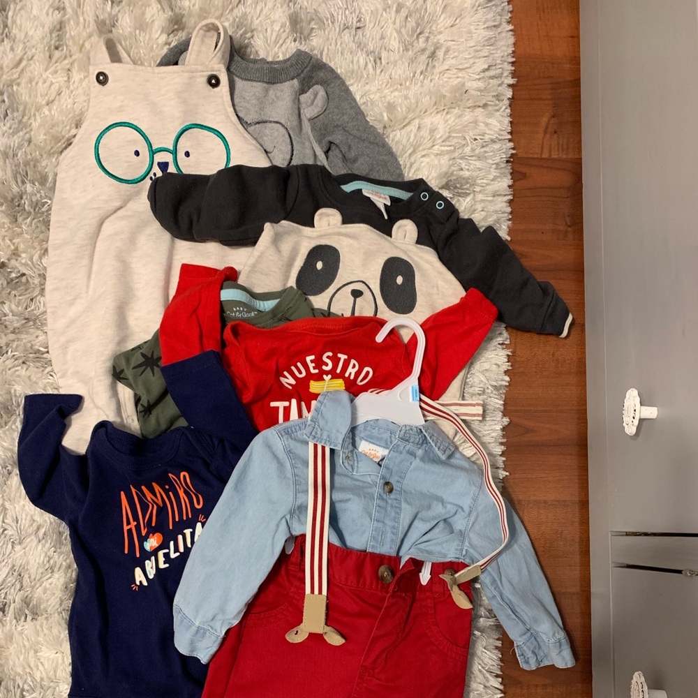Cat & Jack baby boy clothes bundle 3-6mo